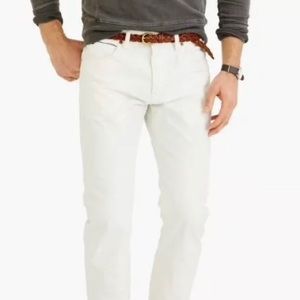 J.Crew 770 Japanese Selvedge Jean in White